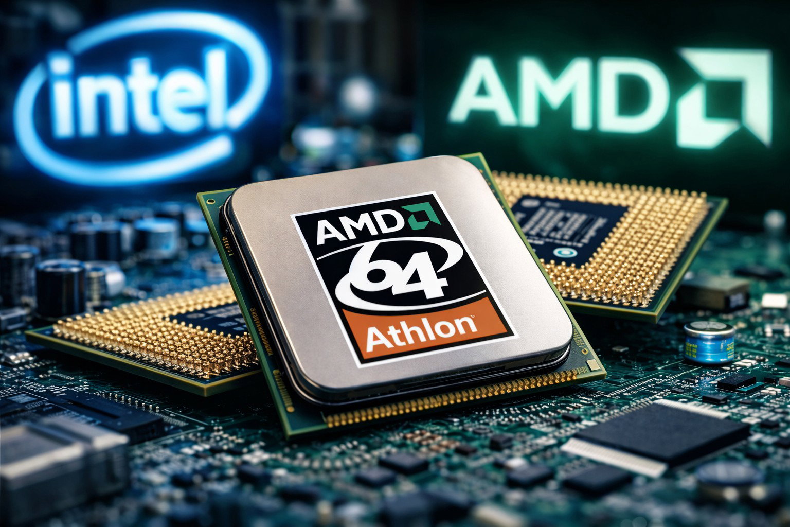 5. AMD ha inventato il concetto di CPU a 64 bit per PC