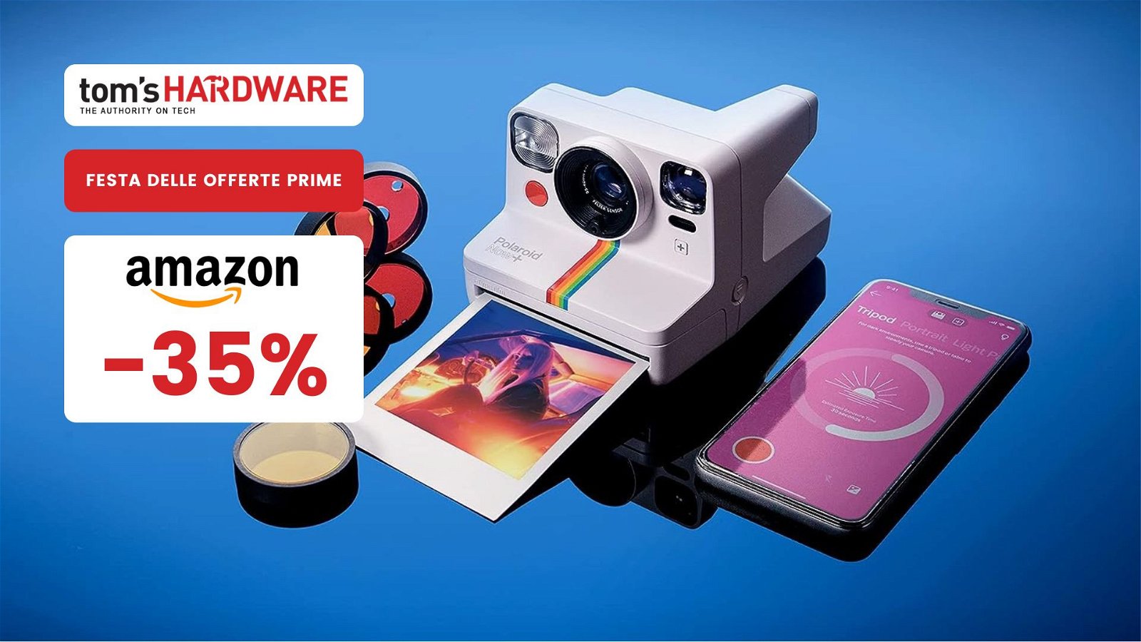 Immagine di Polaroid Now+: l'istantanea che tutti vogliono ora in super sconto!