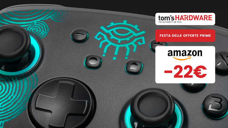 Immagine di Questo controller Switch di Zelda è in sconto e sta andando A RUBA!