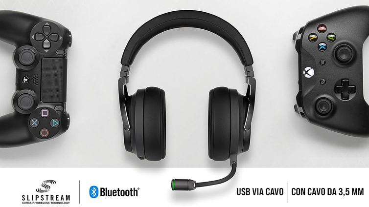 Immagine di Corsair Virtuoso: ottime cuffie gaming in sconto del 24%!