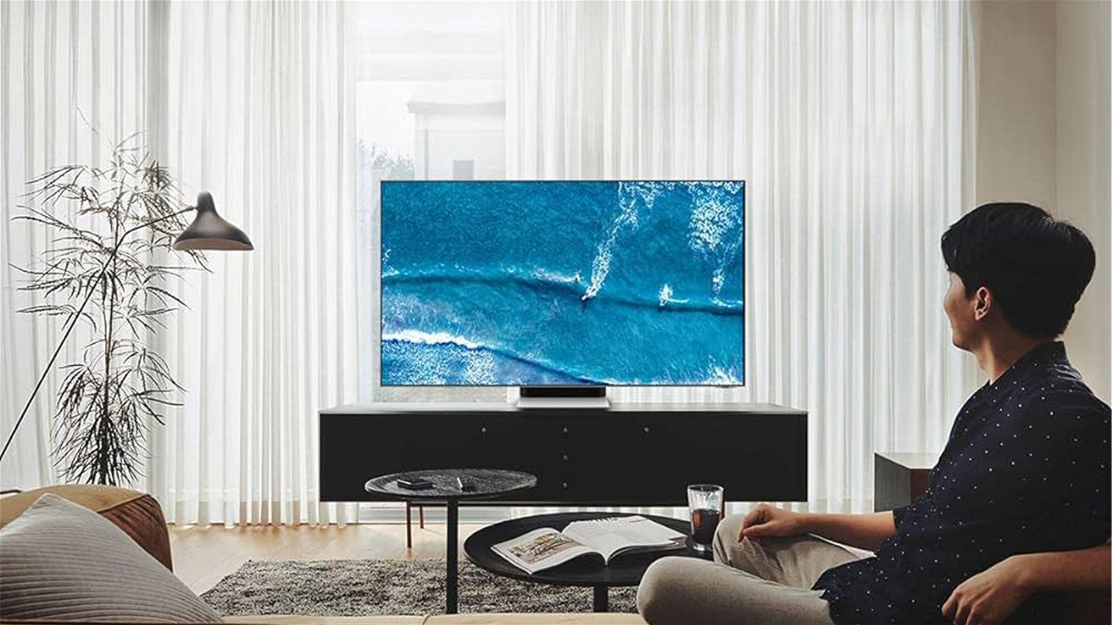 Immagine di Questa smart TV Samsung Neo QLED da 55" è eccezionale ed è in super sconto!