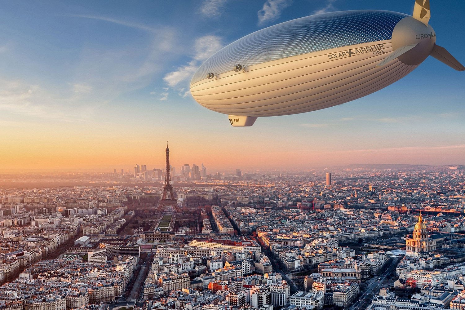 Immagine di Questa gigantesco dirigibile solare non atterra quasi mai