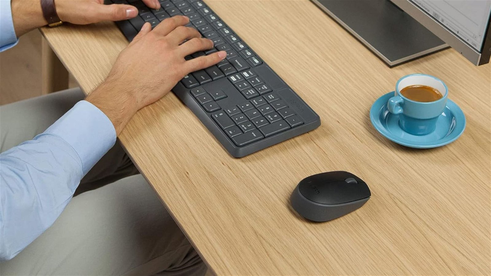 Immagine di Logitech: combo mouse + tastiera a soli 24€! Ottimi per lavorare