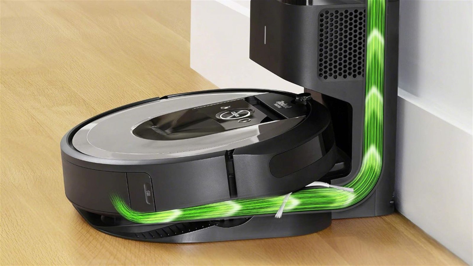 Immagine di Roomba i7 con Base autosvuotante: la scelta Amazon, in sconto del 21%
