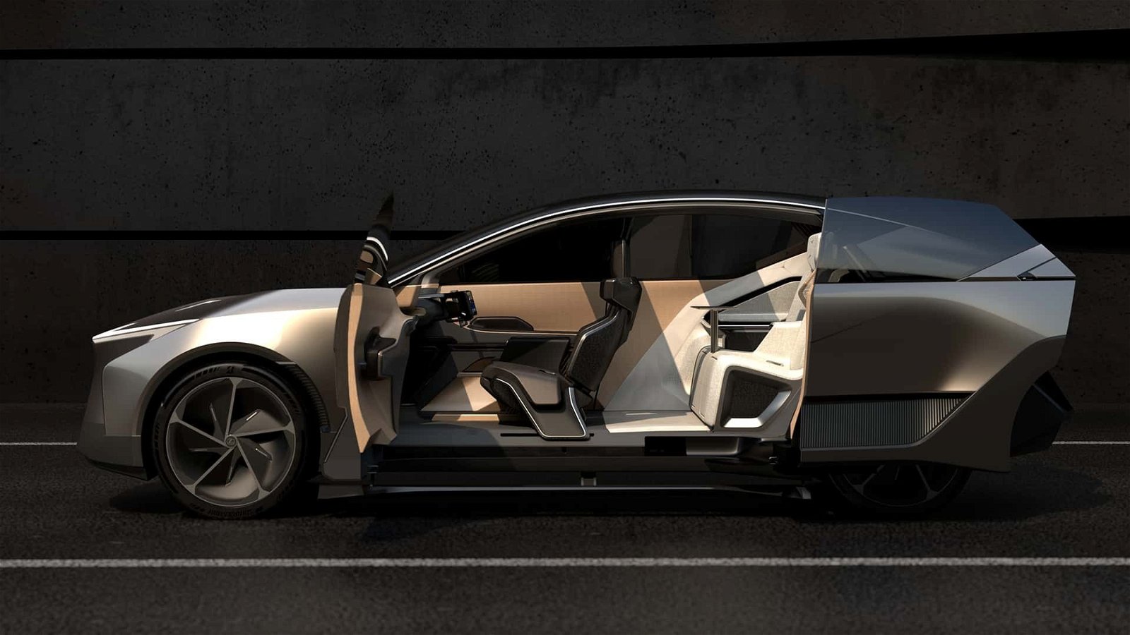 Immagine di Lexus LF-ZC sembra uscita da un film, arriva nel 2026