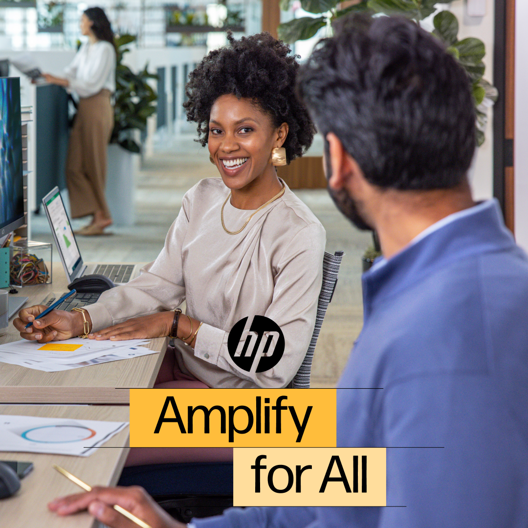 Immagine di HP annuncia Amplify for All, piattaforma globale per il coinvolgimento dei partner