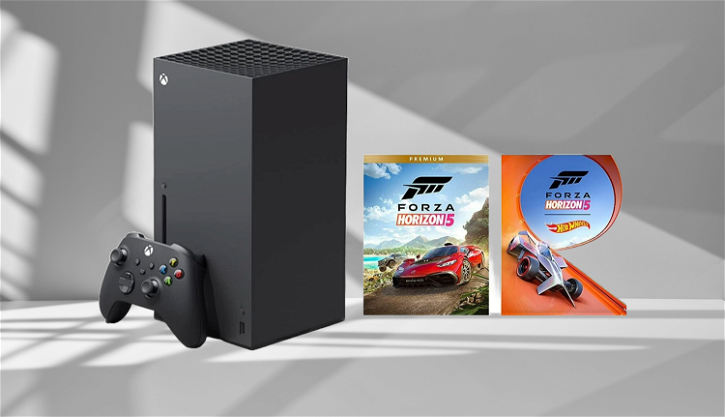 Immagine di Xbox Series X + Forza Horizon: bundle ad un prezzo imperdibile!