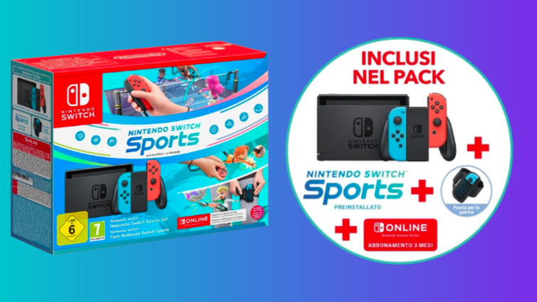 Immagine di Nintendo Switch Sports finalmente in sconto! 3 mesi di online in regalo