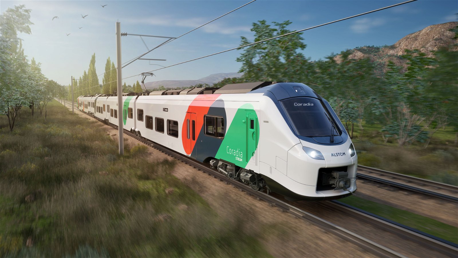 Immagine di Presentato il primo treno a idrogeno d'Italia