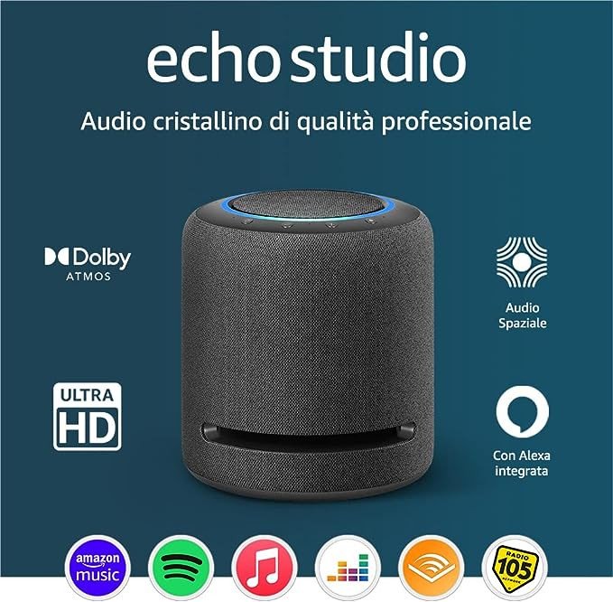 Echo Studio: lo speaker Alexa più potente in sconto del 25% - Tom's  Hardware