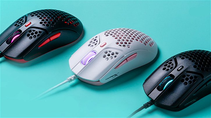 Immagine di HyperX Pulsefire Haste: mouse da gaming super leggero in sconto del 50%