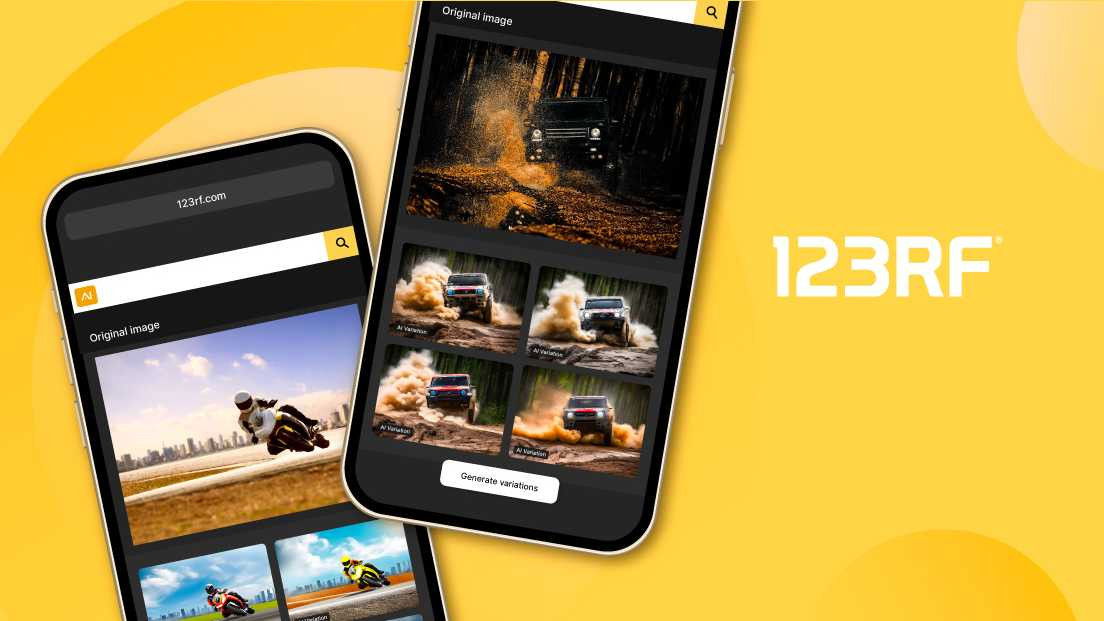 Immagine di Content Creation, i nuovi strumenti IA di 123RF sono una piccola rivoluzione