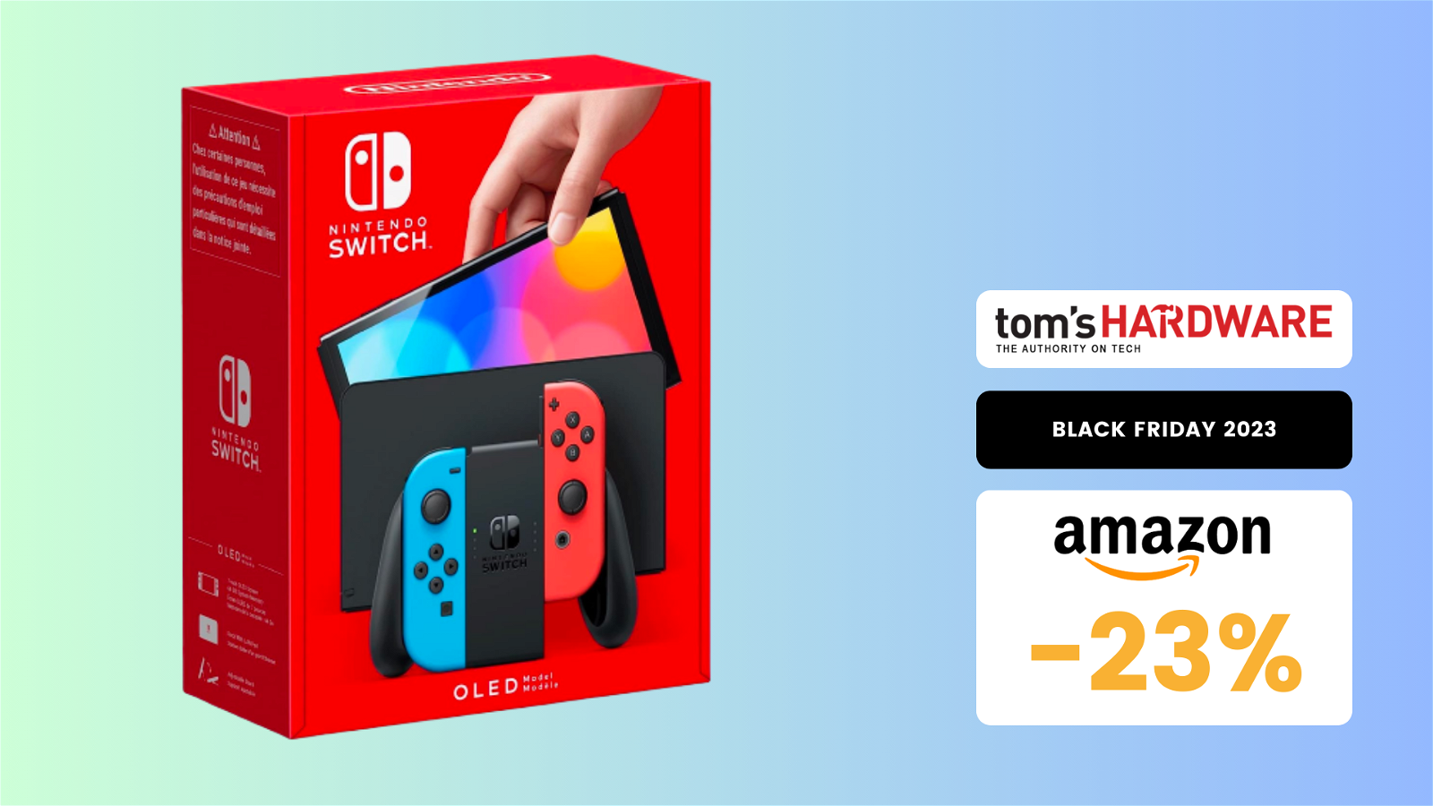 Immagine di Offerta TOP su Nintendo Switch OLED! Vostra a meno di 270€