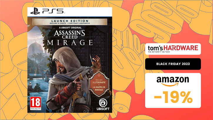 Immagine di Offerta Black Friday per Assassin's Creed Mirage PS5 (-20%)