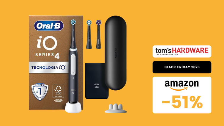 Immagine di Oral-B iO 4N SOTTOCOSTO su Amazon, da comprare subito! (-51%)