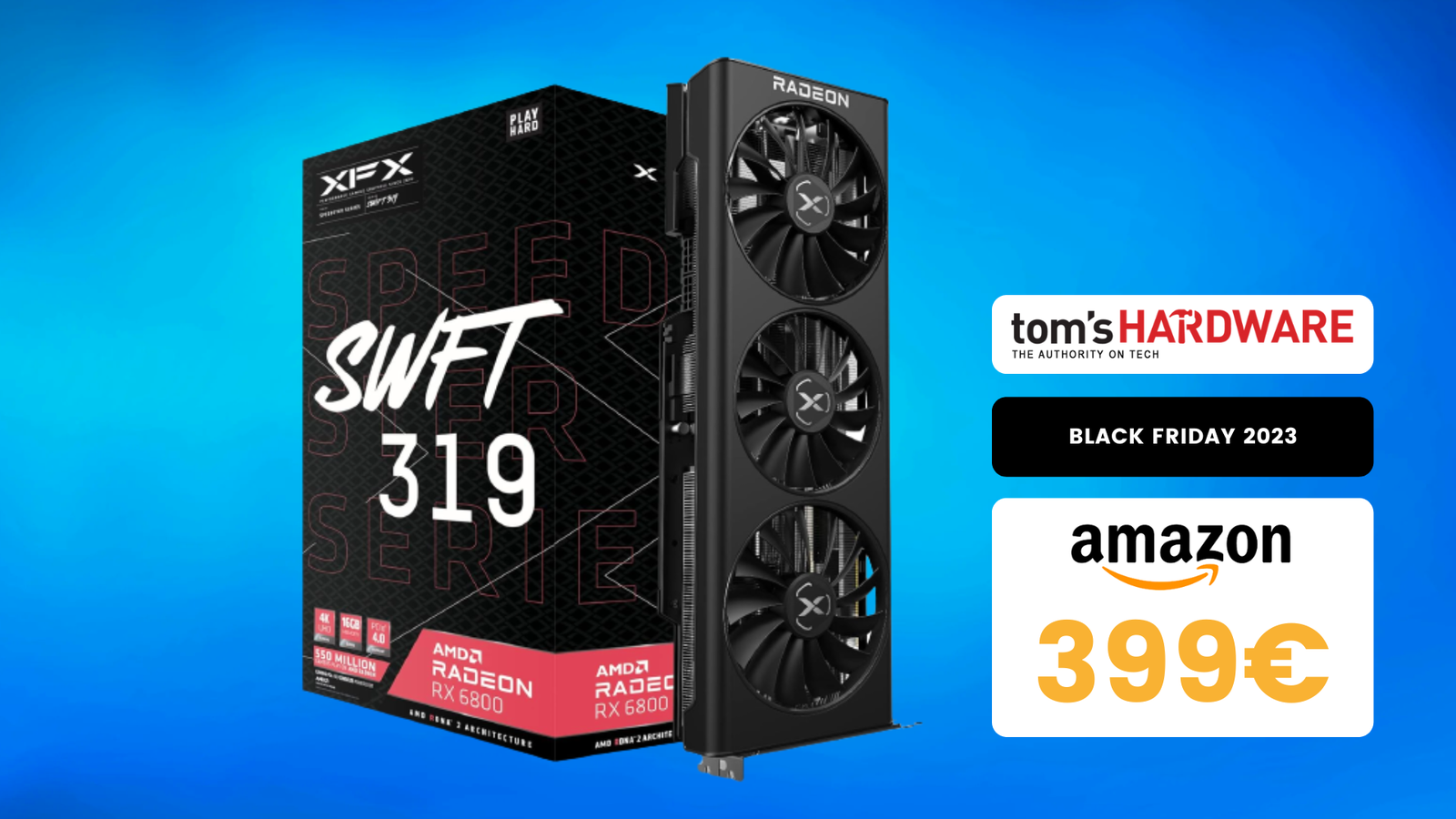 Immagine di Questa Radeon RX6800 di XFX è un AFFARE a questo prezzo! (399€)