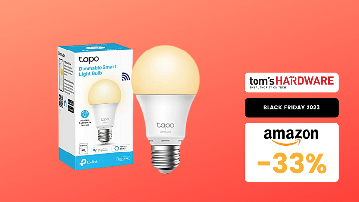 Immagine di Questa lampadina smart di TP-Link costa solo 6€ per il Black Friday! (-33%)