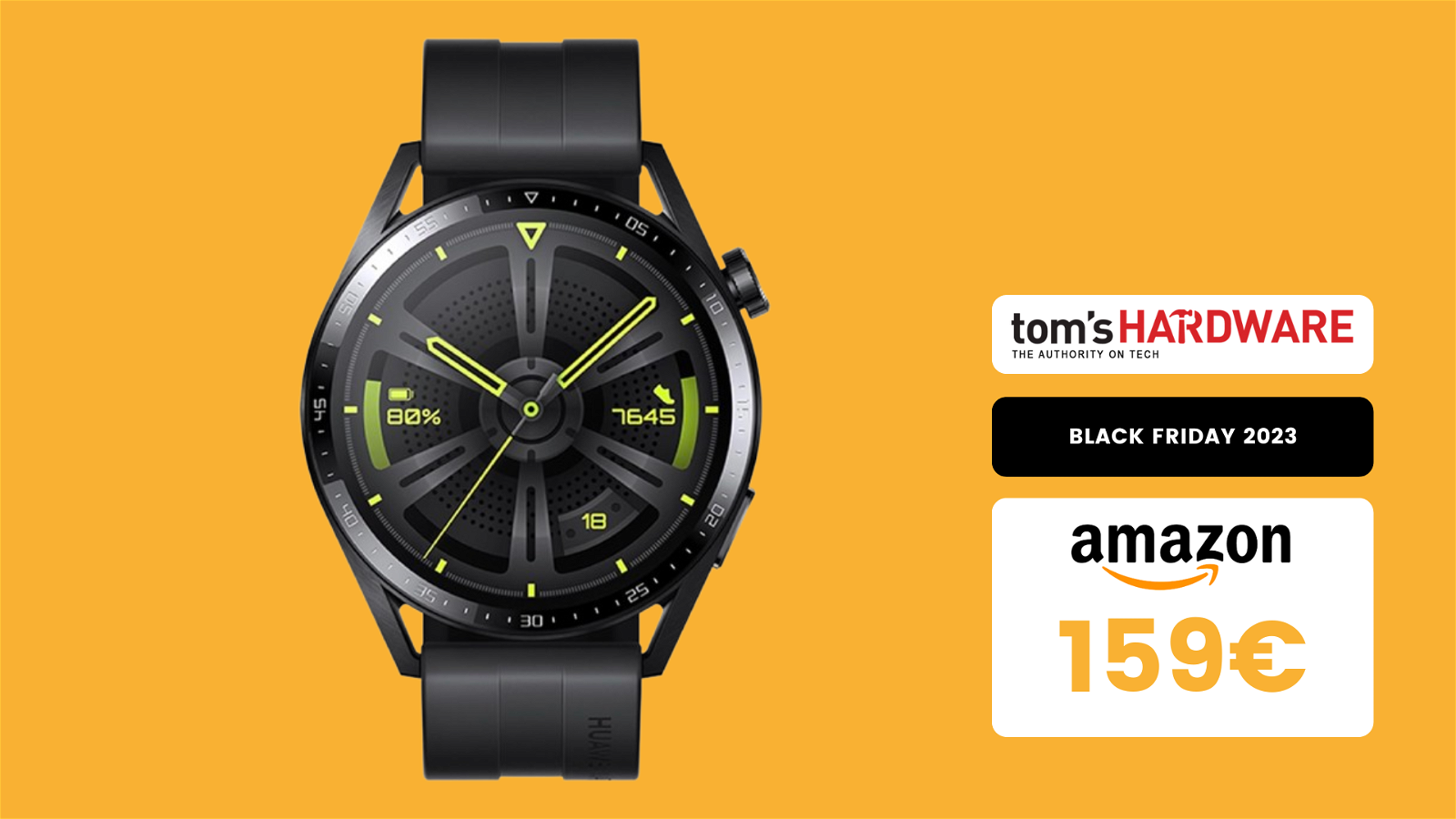 Immagine di HUAWEI Watch GT 3, CHE PREZZO! Solo 159€ per uno smartwatch TOP