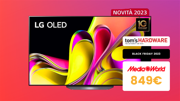 Immagine di Offerta SHOCK da MediaWorld! Smart TV LG OLED B3 a meno di 850€