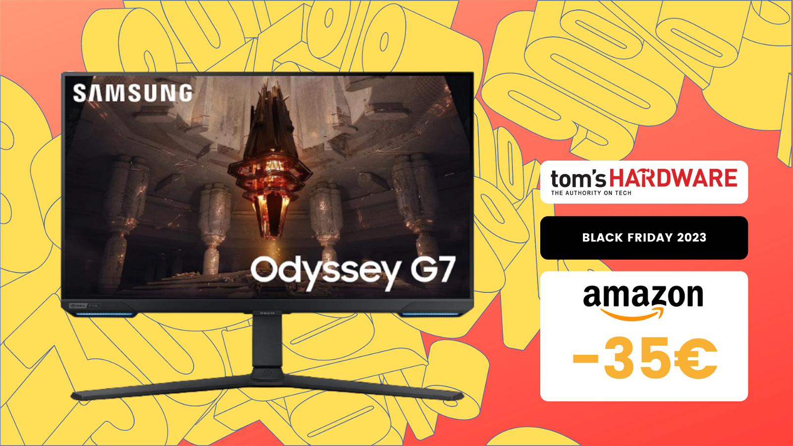 Immagine di MINIMO STORICO sul monitor gaming 28" 4K Odyssey G7!
