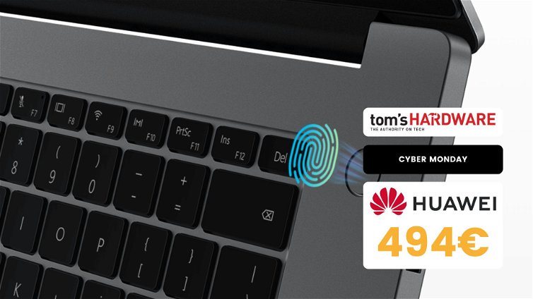 Immagine di Lo stupendo Huawei MateBook D 15 oggi costa POCHISSIMO! (-338€)