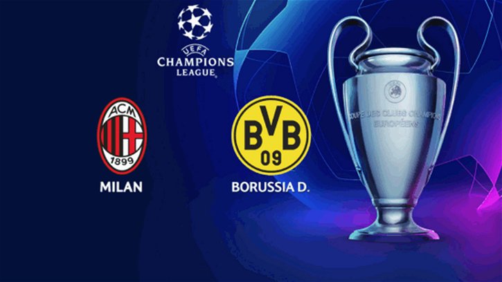 Immagine di Dove vedere Milan - Borussia Dortmund in TV e streaming
