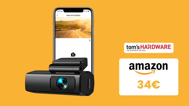 Immagine di Solo 34€ per questa ottima dash cam: la scelta Amazon!