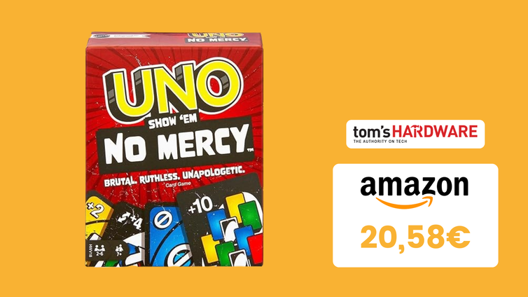 Immagine di UNO No Mercy: Natale senza pietà con la carta +10