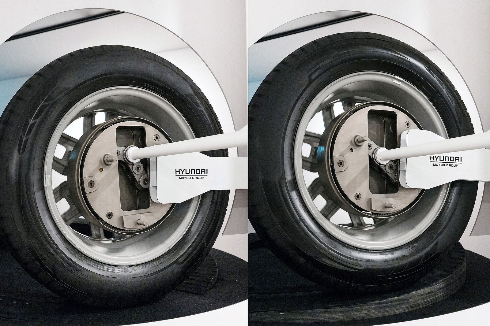 Immagine di Uni-Wheel è la nuova ruota di Hyundai che promette di rivoluzionare le elettriche