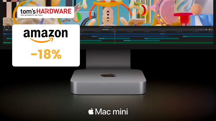 Immagine di 130€ di sconto su Mac Mini con chip M2! Piccolo e potente