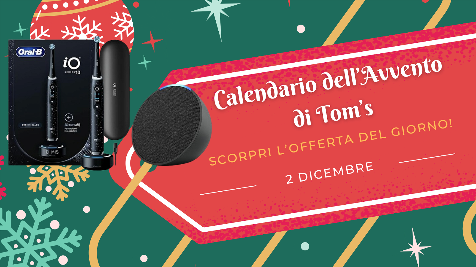 Immagine di Calendario dell'avvento di Tom's: scopri l'offerta del 2 dicembre