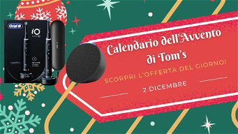 Calendario dell'avvento di Tom's: scopri l'offerta del 2 dicembre