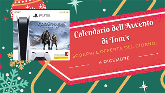 Calendario dell'avvento di Tom's: scopri l'offerta del 4 dicembre