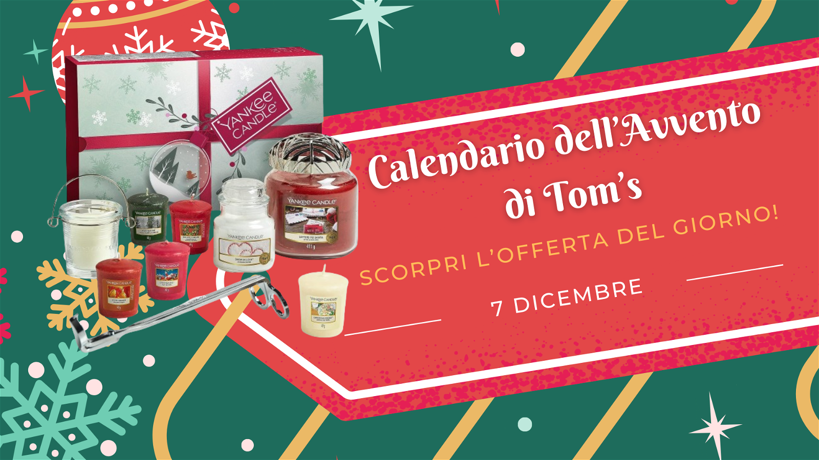 Immagine di Calendario dell'avvento di Tom's: scopri l'offerta del 7 dicembre