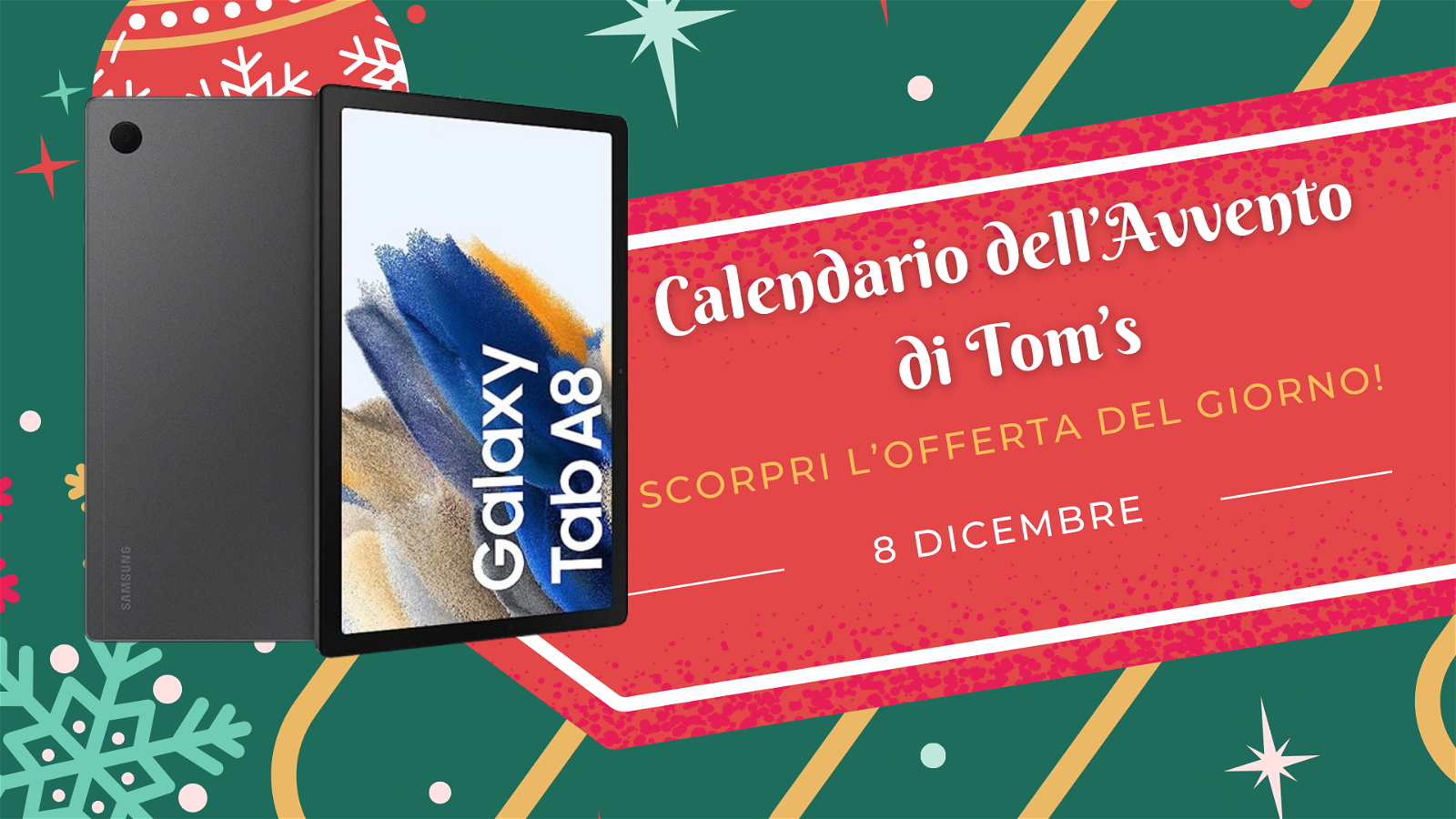 Immagine di Calendario dell'avvento di Tom's: scopri l'offerta dell'8 dicembre