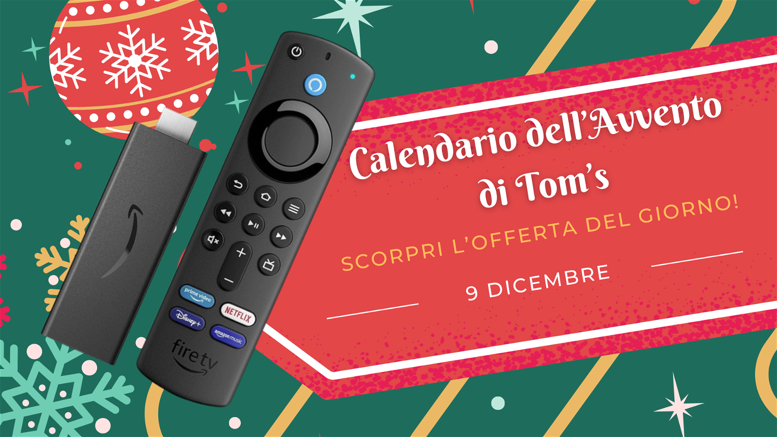 Immagine di Calendario dell'avvento di Tom's: scopri l'offerta del 9 dicembre