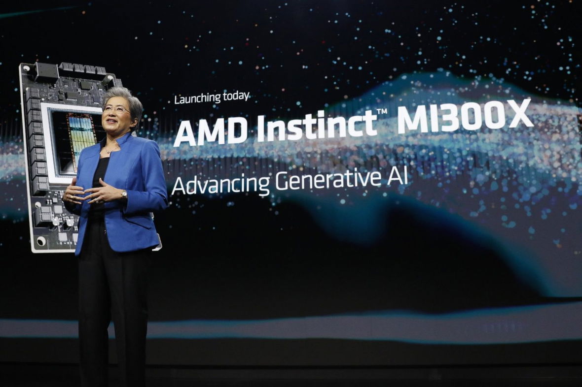 AMD MI300X, il chip AI di AMD è il 60% di NVIDIA H100
