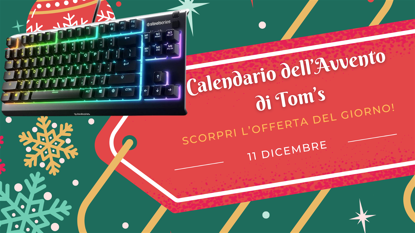 Immagine di Calendario dell'avvento di Tom's: scopri l'offerta dell'11 dicembre