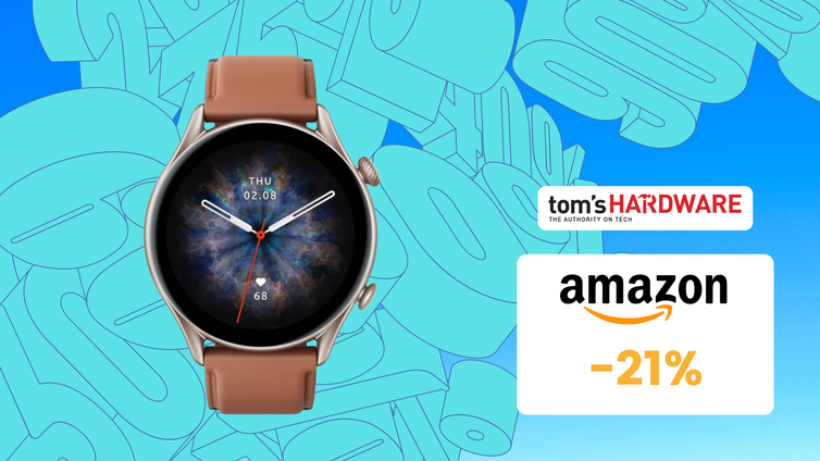 Immagine di Amazfit GTR 3 Pro: lo smartwatch da mettere sotto l'albero! (-21%)