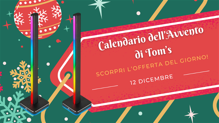 Immagine di Calendario dell'avvento di Tom's: scopri l'offerta del 12 dicembre