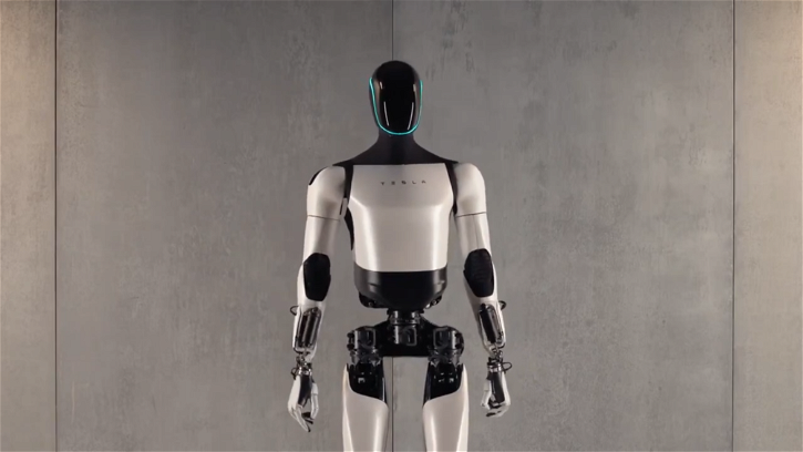 Immagine di Il robot umanoide di Tesla sa piegare una maglietta (video)