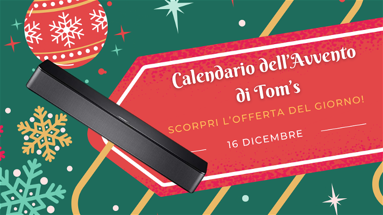 Immagine di Calendario dell'avvento di Tom's: scopri l'offerta del 16 dicembre