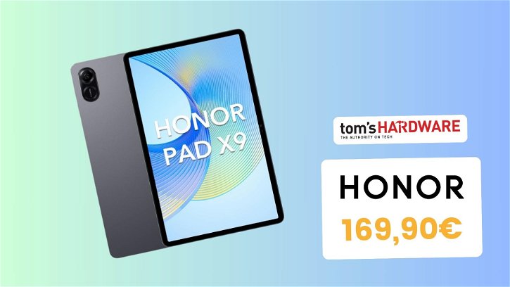 Immagine di HONOR Pad X9, il tablet perfetto per Natale a soli 169€!