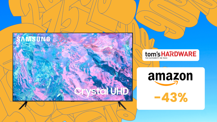 Immagine di Splendida smart TV Samsung da 55" in sconto del 43%!