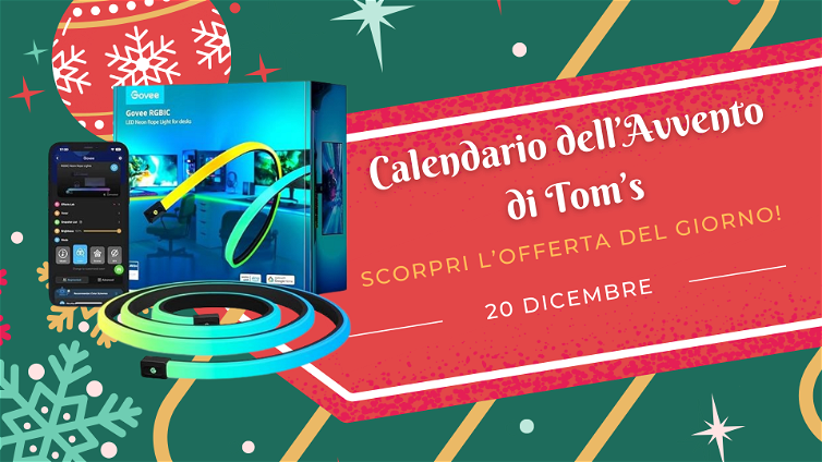 Immagine di Calendario dell'avvento di Tom's: scopri l'offerta del 20 dicembre