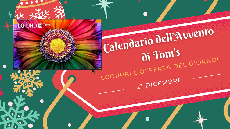 Immagine di Calendario dell'avvento di Tom's: scopri l'offerta del 21 dicembre
