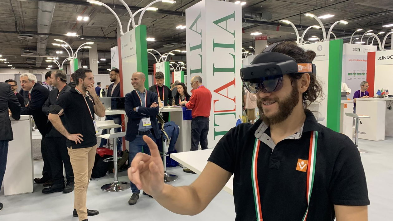 Immagine di IA, realtà mista e metaverso tutti italiani al CES 2024