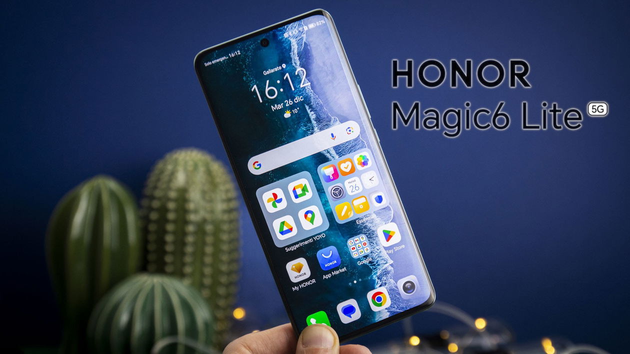 Immagine di Honor Magic6 Lite, perfetto per gli sbadati e che batteria! | Recensione