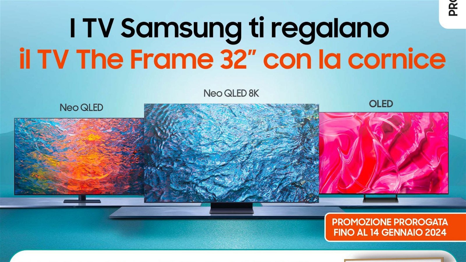 Immagine di Scopri come ottenere una smart TV Samsung gratis! Fino al 14 gennaio