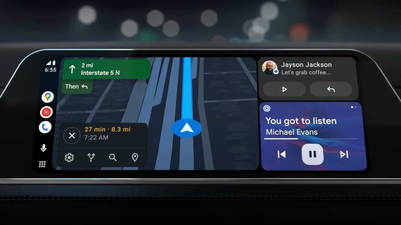 Immagine di Android Auto meglio di CarPlay? L'IA potrebbe decretarne la vittoria